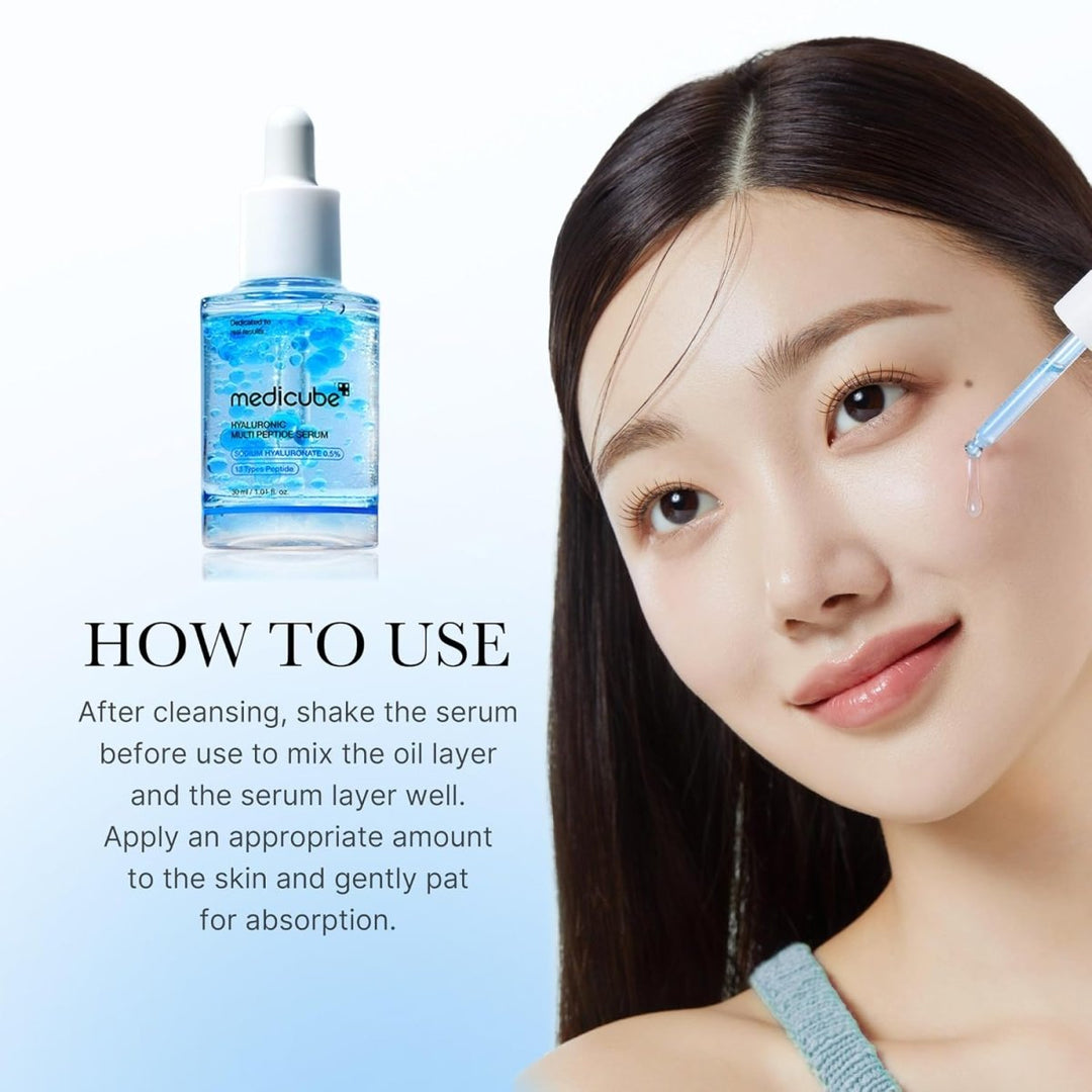 MEDICUBE Hyaluronic Multi Peptide Serum 30ml Health & Beauty 7