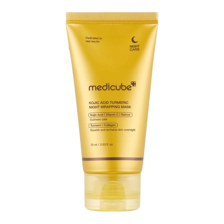 MEDICUBE Kojic Acid Tumeric Night Wrapping Mask 75ml Health & Beauty