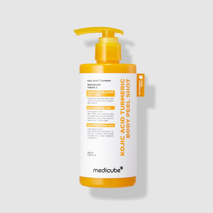 MEDICUBE Kojic Acid Turmeric Body Peel Shot 280ml Bath & Body Shower 2