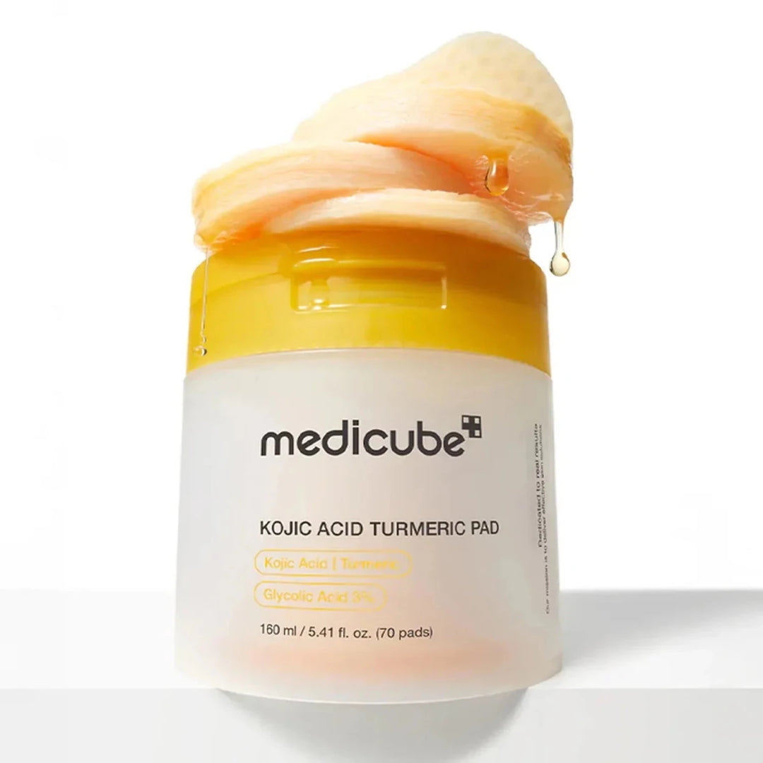 MEDICUBE Kojic Acid Turmeric Pad 70ea Toner Pads 1