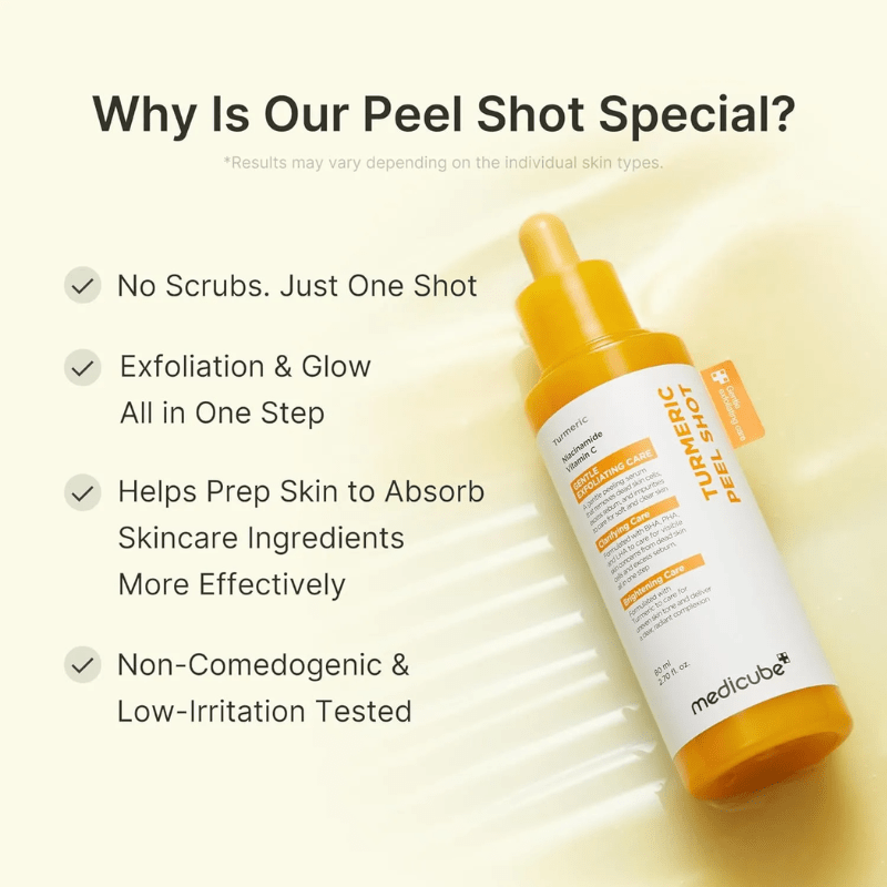 medicube Kojic Acid Turmeric Peel Shot Exfoliating Serum 80ml Serum 4