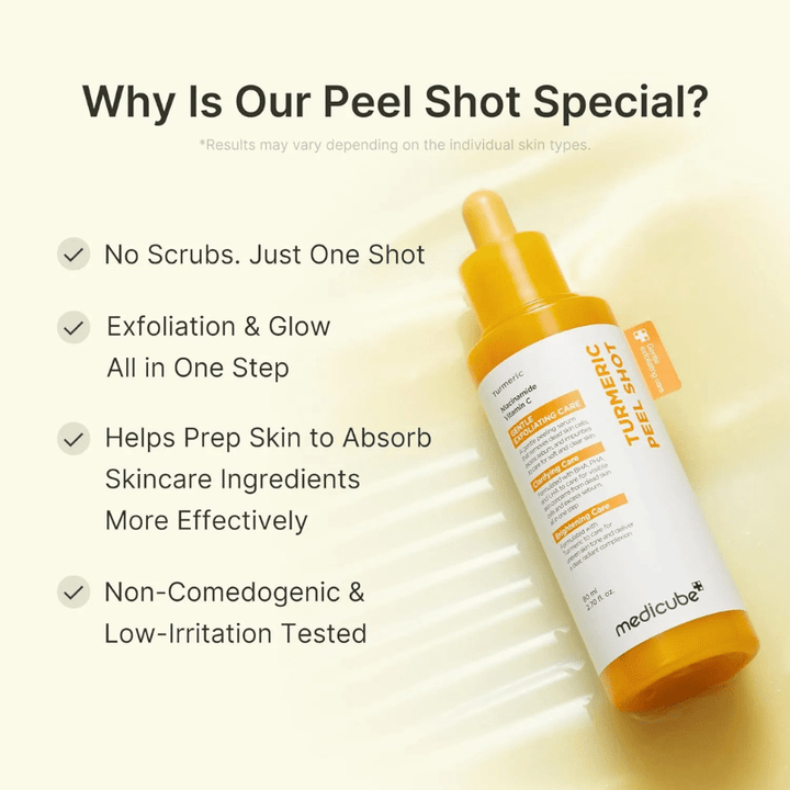 medicube Kojic Acid Turmeric Peel Shot Exfoliating Serum 80ml Serum 4