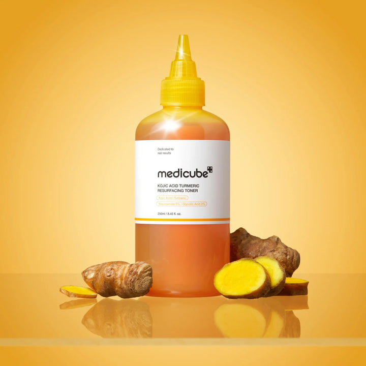 MEDICUBE Kojic Acid Turmeric Resurfacing Toner 250ml Health & Beauty 2