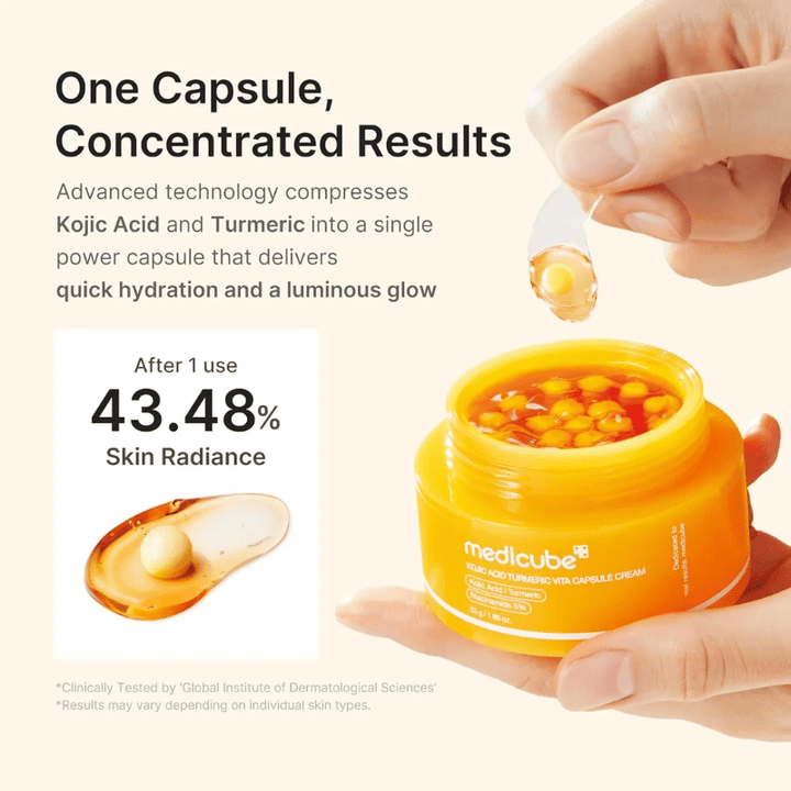medicube Kojic Acid Turmeric Vita C Capsule Cream 53g Cream 3