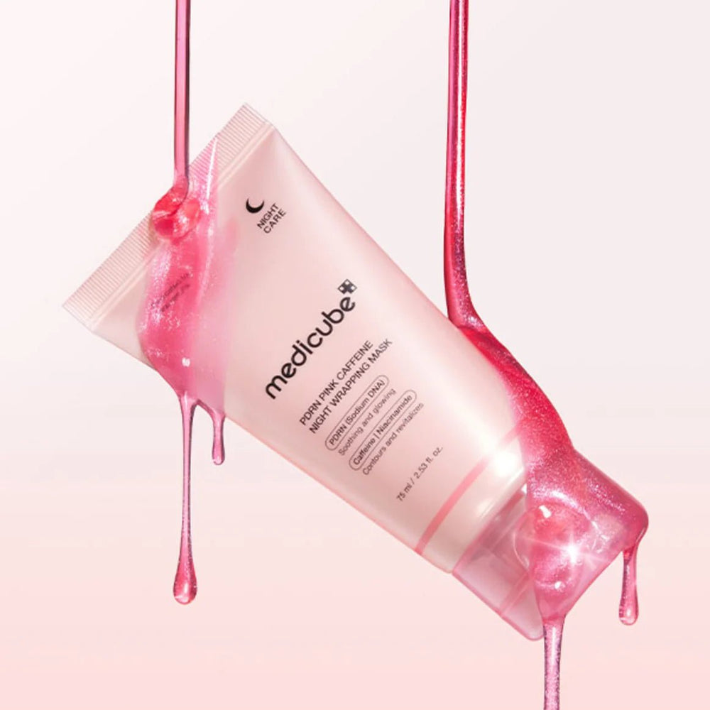 MEDICUBE PDRN Pink Caffeine Night Wrapping Mask 75ml Health & Beauty 2