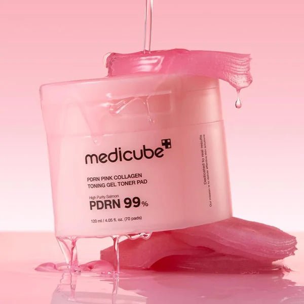MEDICUBE PDRN Pink Collagen Toning Gel Toner Pad 70 Pads Health & Beauty