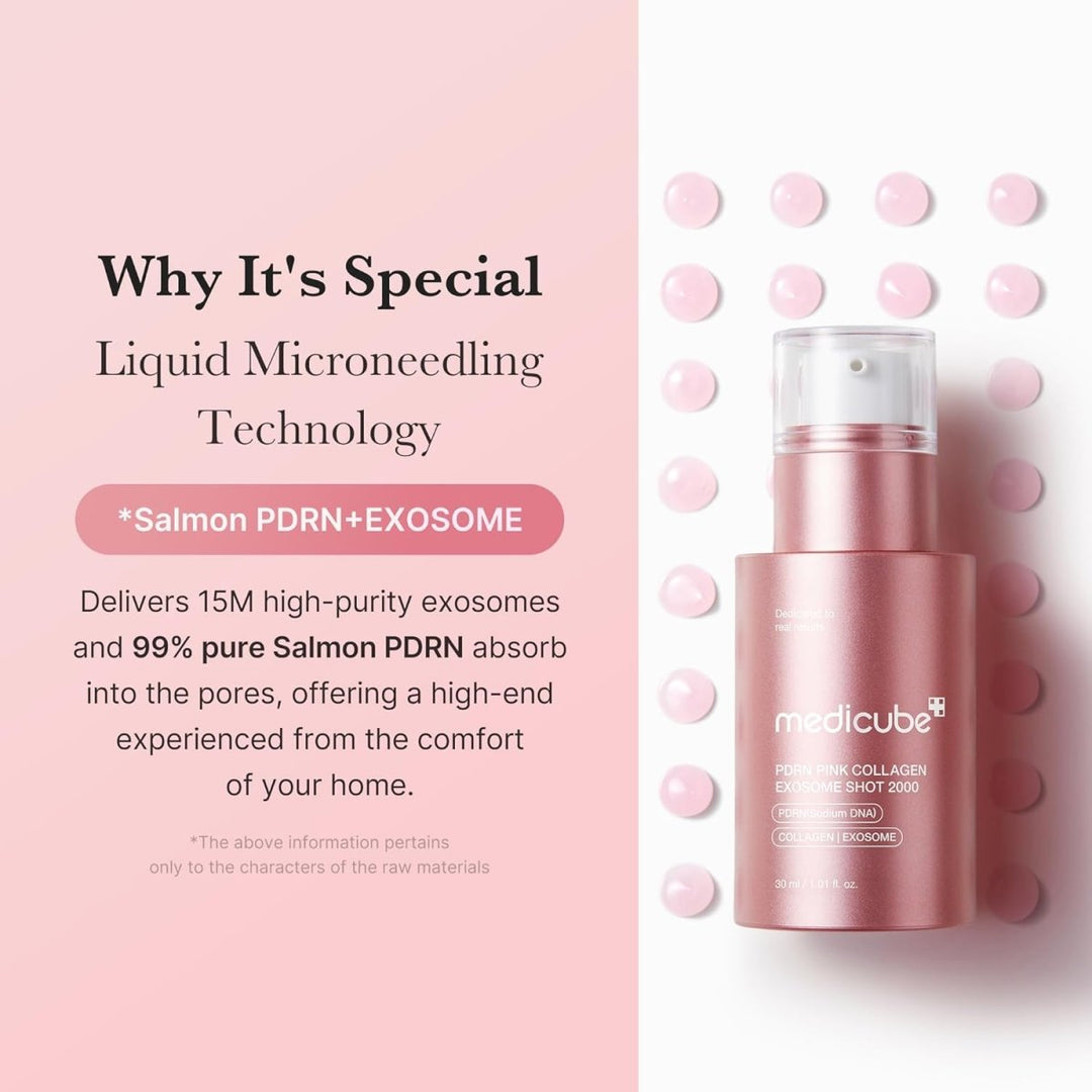 MEDICUBE PDRN Pink Exosome Shot Serum 2000 30ml Health & Beauty