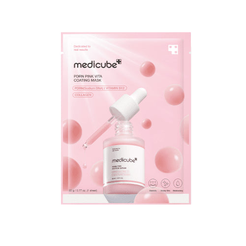 MEDICUBE PDRN Pink Vita Coating Mask 1Pc Sheet Mask 1