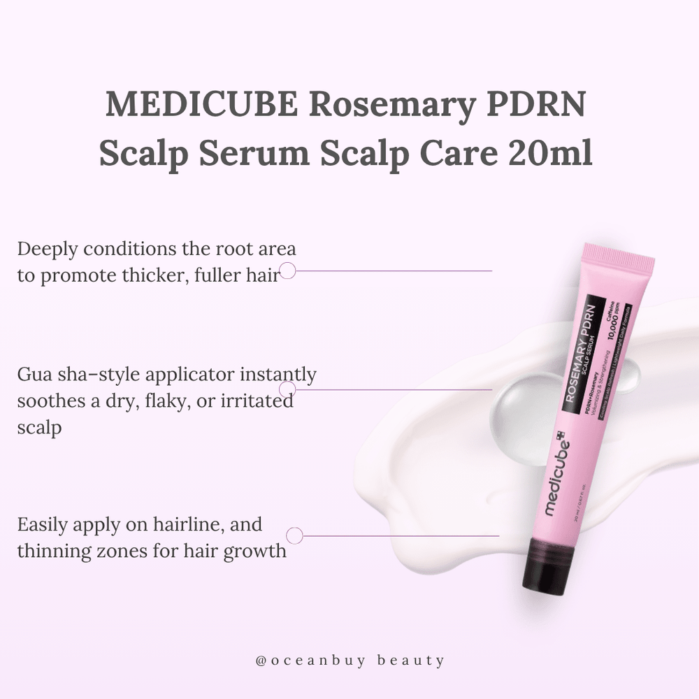 MEDICUBE Rosemary PDRN Scalp Serum Scalp Care 20ml Hair 2