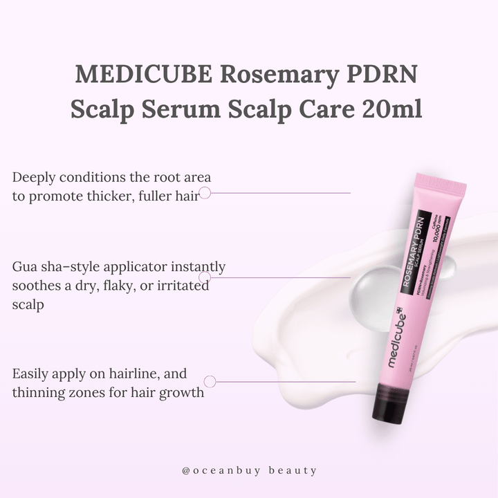 MEDICUBE Rosemary PDRN Scalp Serum Scalp Care 20ml Hair 2