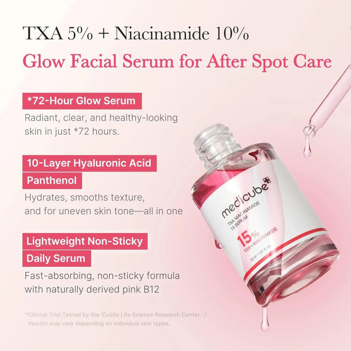 MEDICUBE TXA Niacinamide 15 Serum 30ml Health & Beauty