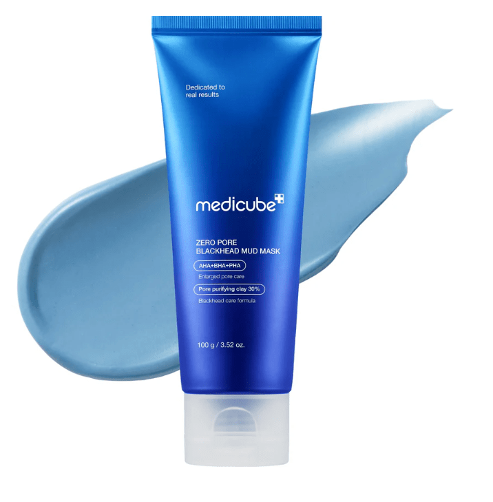 MEDICUBE Zero Pore Blackhead Mud Mask 100g Wash-Off Mask 1