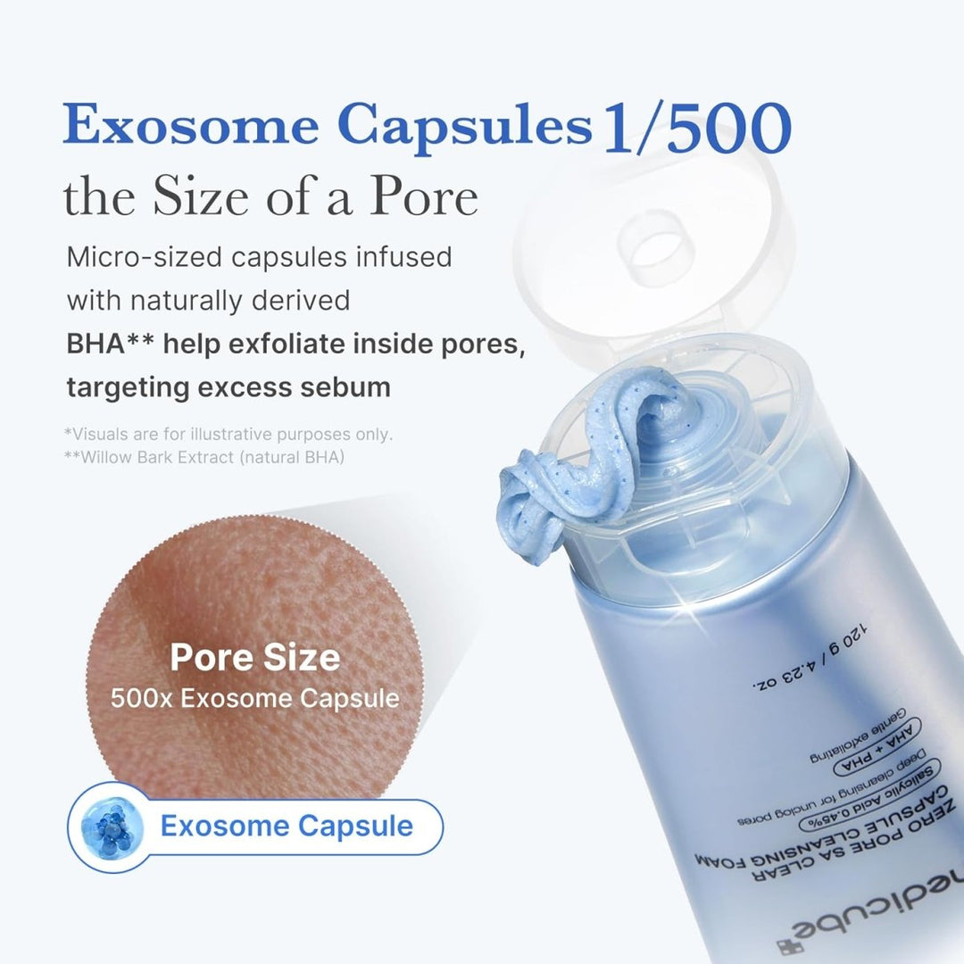 MEDICUBE Zero Pore Clearing Capsule Cleansing Foam 120g Health & Beauty 6