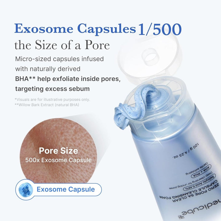 MEDICUBE Zero Pore Clearing Capsule Cleansing Foam 120g Health & Beauty 6