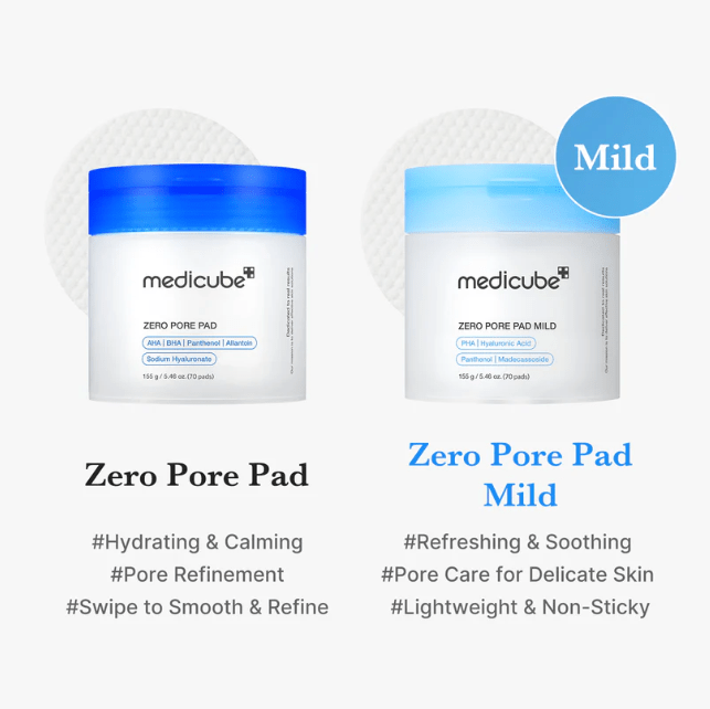 MEDICUBE Zero Pore Mild Pad 70pads Toner Pads 3