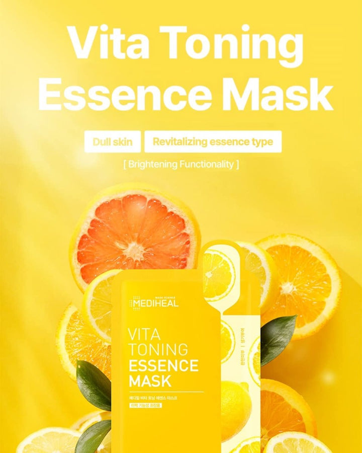 MEDHEAL Vita Toning Essence Mask 5Pcs Health & Beauty oceanbuy beauty markham toronto free ship USA asian korean skincare