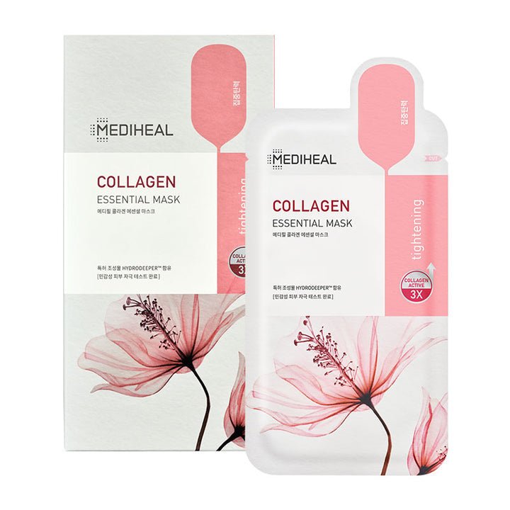 Mediheal Collagen Impact Essential Mask 10 Sheets - NEW PACKAGE oceanbuy beauty markham toronto free ship USA asian korean skincare