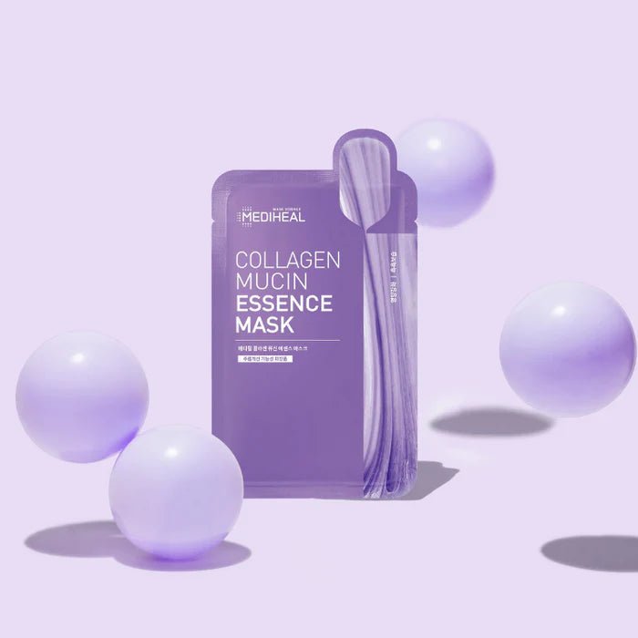 MEDIHEAL Collagen Mucin Essence Mask 5Pcs Health & Beauty oceanbuy beauty markham toronto free ship USA asian korean skincare