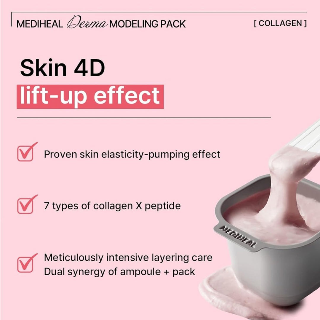 MEDIHEAL Derma Modeling Pack 28g - Collagen Health & Beauty oceanbuy.ca markham toronto free ship USA asian korean skincare