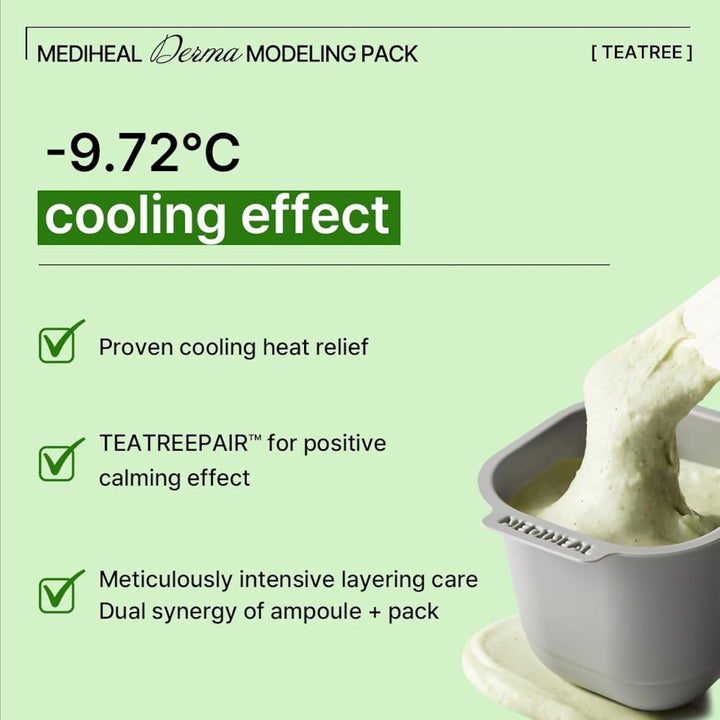 MEDIHEAL Derma Modeling Pack 28g - Teatree Health & Beauty oceanbuy.ca markham toronto free ship USA asian korean skincare