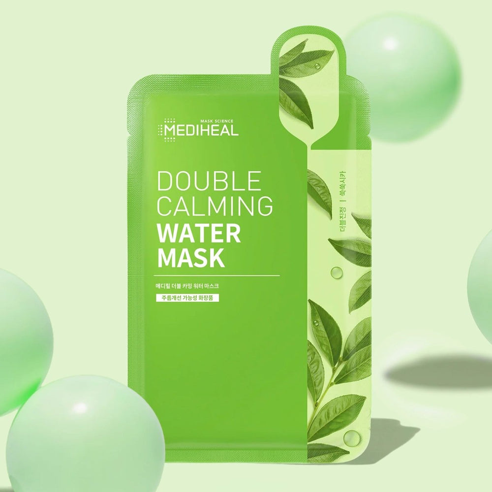 MEDIHEAL Double Calming Water Mask 15Pcs Health & Beauty oceanbuy beauty markham toronto free ship USA asian korean skincare