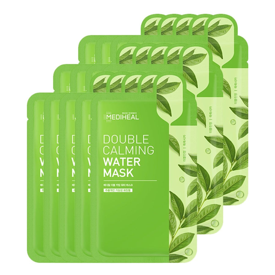 MEDIHEAL Double Calming Water Mask 15Pcs Health & Beauty Kbeauty markham toronto free ship USA asian korean