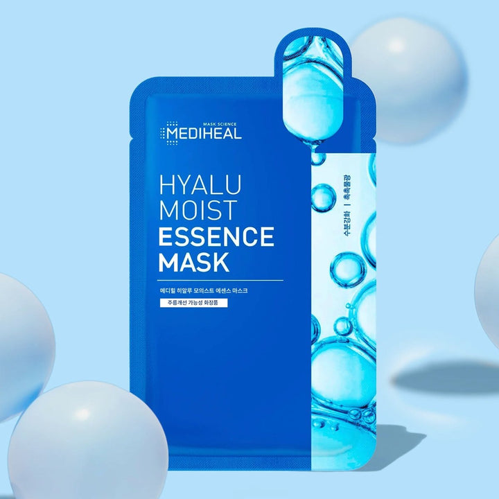 MEDIHEAL Hyalu Moist Essence Mask 15Pcs Health & Beauty oceanbuy beauty markham toronto free ship USA asian korean skincare