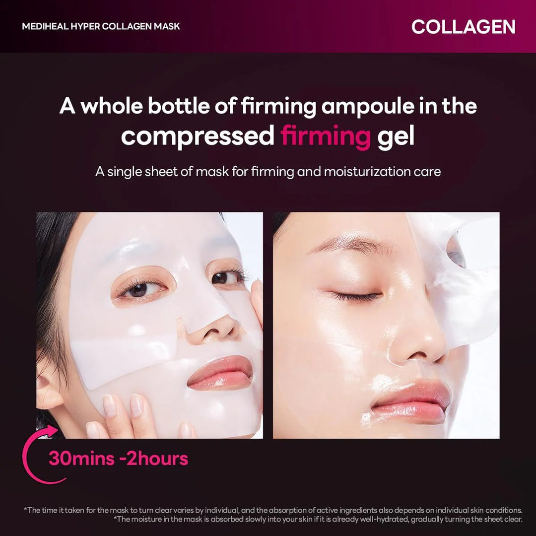 MEDIHEAL Hyper Collagen Mask 4Pcs Health & Beauty oceanbuy beauty markham toronto free ship USA asian korean skincare