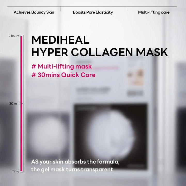 MEDIHEAL Hyper Collagen Mask 4Pcs Health & Beauty oceanbuy beauty markham toronto free ship USA asian korean skincare