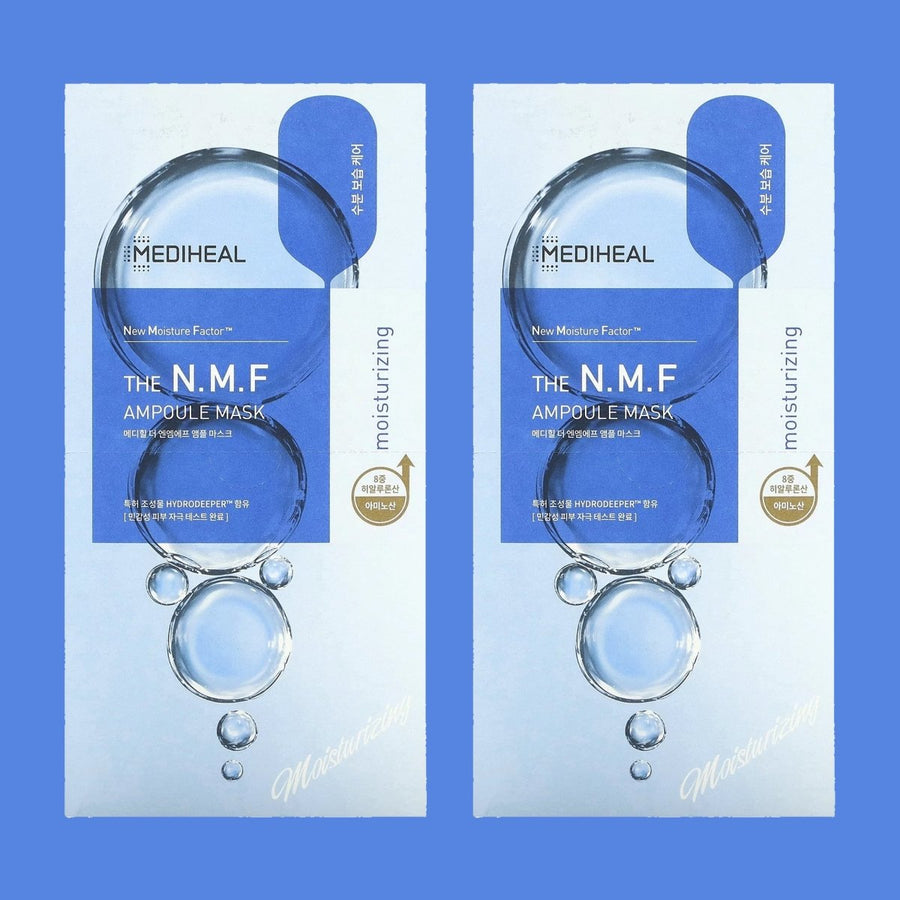 MEDIHEAL N.M.F Ampoule Mask 10Pcs (2 Box) Health & Beauty oceanbuy.ca markham toronto free ship USA asian korean skincare