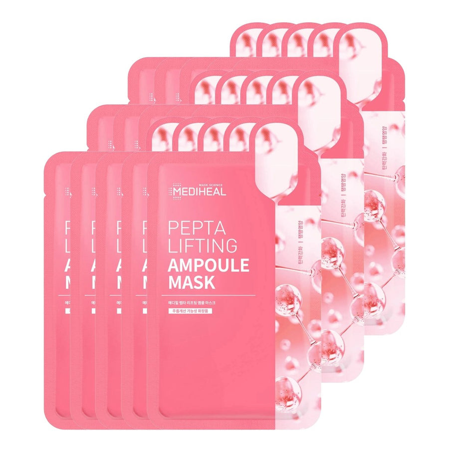 MEDIHEAL Pepta Lifting Ampoule Mask 15Pcs Health & Beauty Kbeauty markham toronto free ship USA asian korean