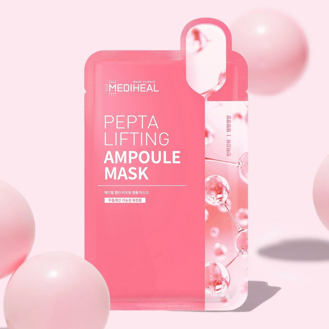 MEDIHEAL Pepta Lifting Ampoule Mask 15Pcs Health & Beauty oceanbuy beauty markham toronto free ship USA asian korean skincare