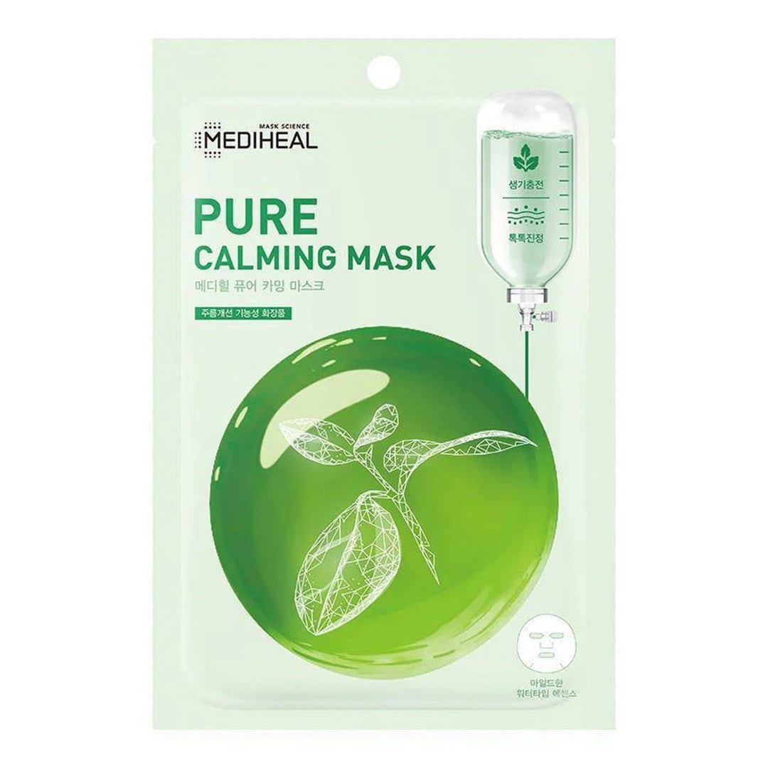 MEDIHEAL Pure Calming Mask 1Pcs Health & Beauty oceanbuy beauty markham toronto free ship USA asian korean skincare