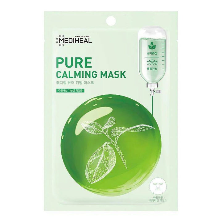 MEDIHEAL Pure Calming Mask 1Pcs Health & Beauty oceanbuy beauty markham toronto free ship USA asian korean skincare