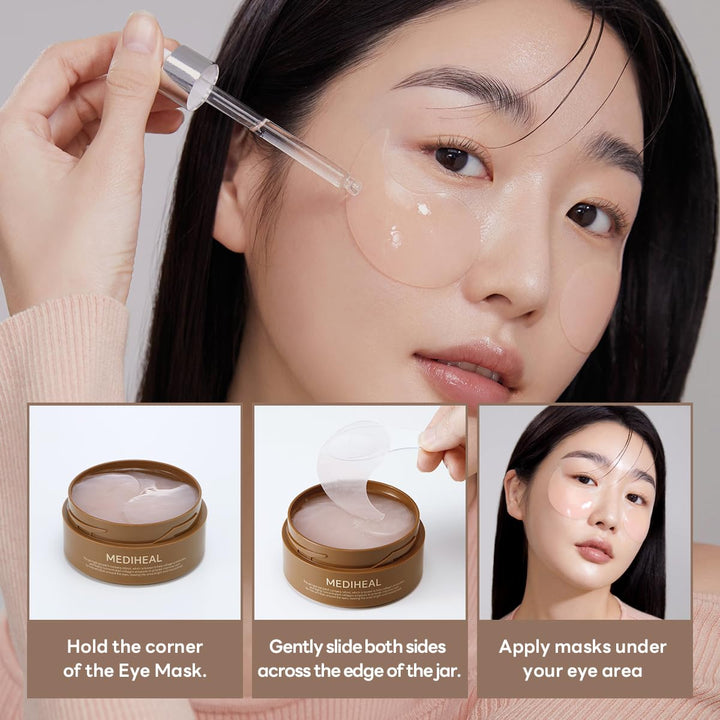 MEDIHEAL Retinol Collagen Eye Ampoule Patch 60Pcs Health & Beauty oceanbuy beauty markham toronto free ship USA asian korean skincare