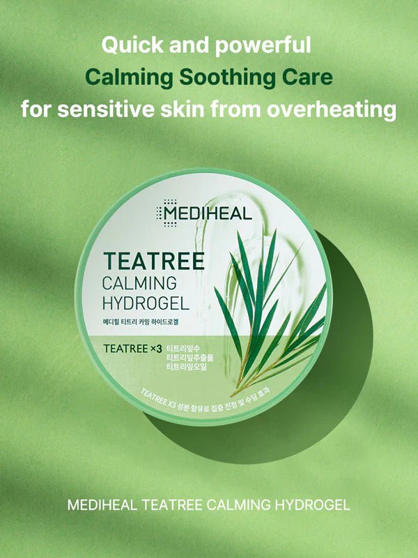MEDIHEAL Teatree Calming Hydrogel 300g Health & Beauty oceanbuy.ca markham toronto free ship USA asian korean skincare