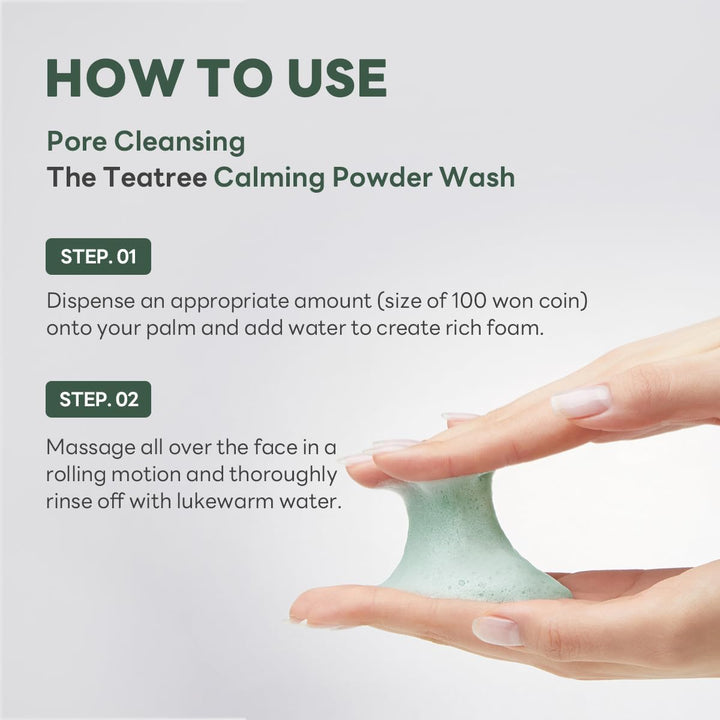 MEDIHEAL The Teatree Calming Powder Wash 50g Health & Beauty oceanbuy beauty markham toronto free ship USA asian korean skincare