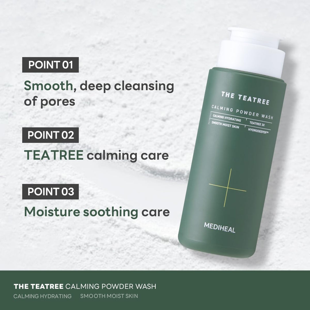 MEDIHEAL The Teatree Calming Powder Wash 50g Health & Beauty oceanbuy beauty markham toronto free ship USA asian korean skincare