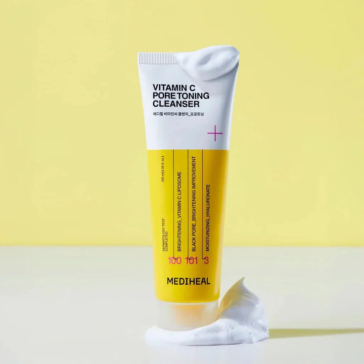 MEDIHEAL Vitamin C Pore Toning Cleanser 120ml Health & Beauty oceanbuy beauty markham toronto free ship USA asian korean skincare