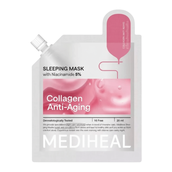MEDIHEAL Collagen Anti - aging Sleeping Mask 20ml Sleeping Mask 1