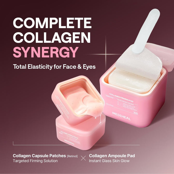 MEDIHEAL Collagen Capsule Patch Retinol Wrinkle Lifting 60Pcs 7