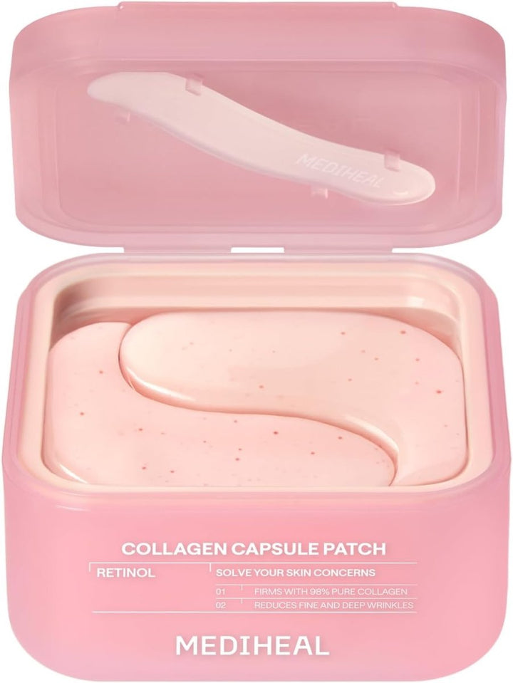 MEDIHEAL Collagen Capsule Patch Retinol Wrinkle Lifting 60Pcs 2