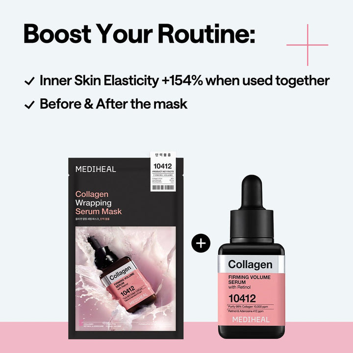 MEDIHEAL Collagen Wrapping Serum Mask 4