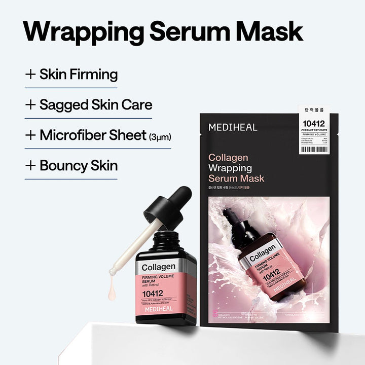 MEDIHEAL Collagen Wrapping Serum Mask 3