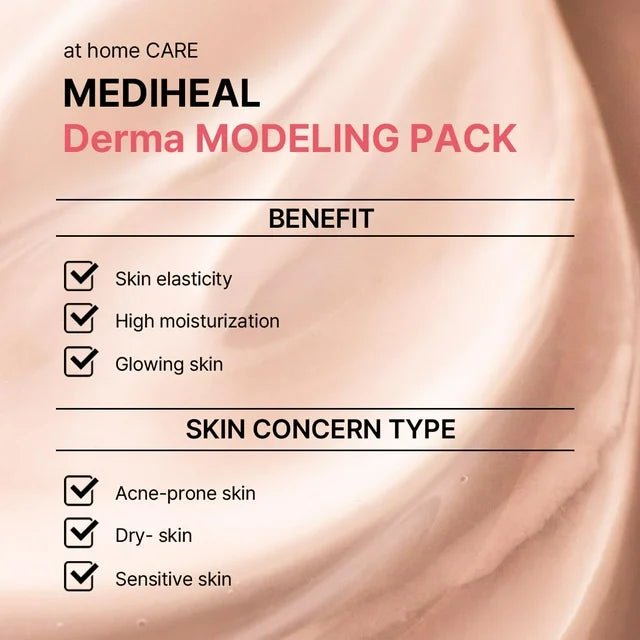 MEDIHEAL Derma Modeling Pack Collagen Firming 10pcs Modeling Mask 3