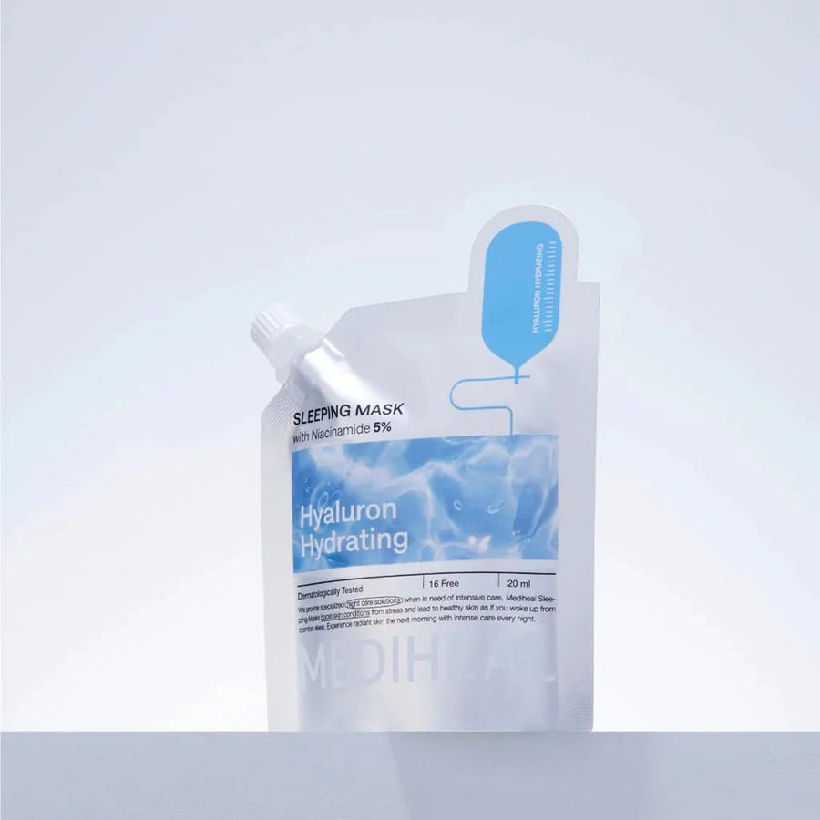 MEDIHEAL Hyaluron Hydrating Sleeping Mask 20ml Wash - Off Mask 1