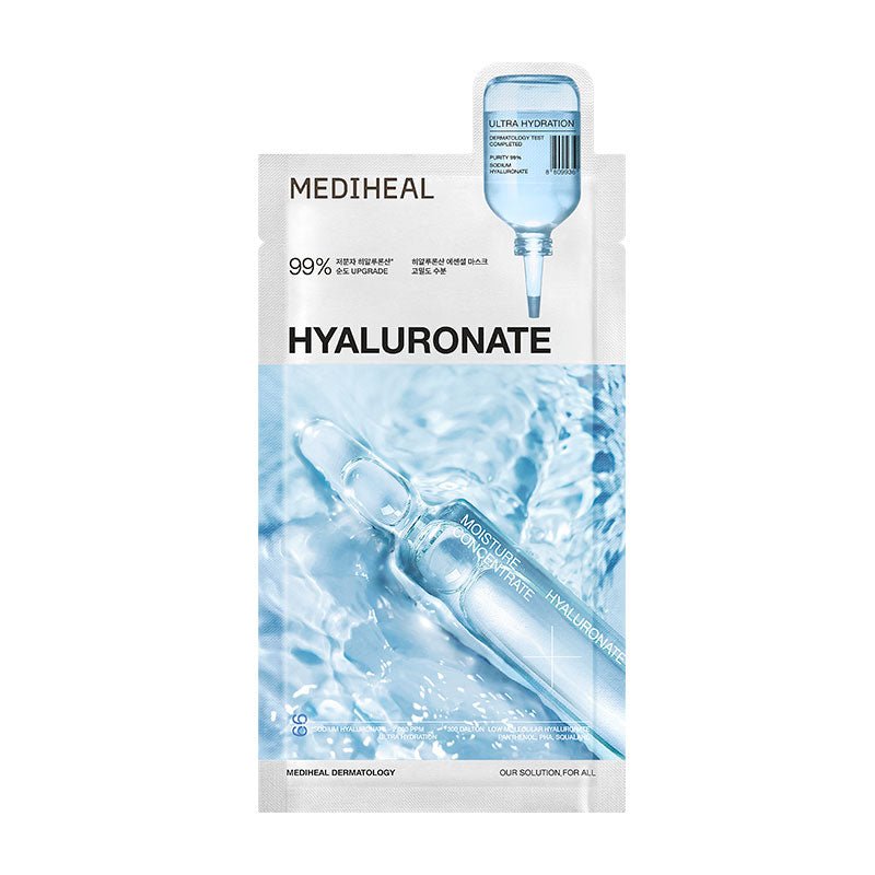 MEDIHEAL Hyaluronate Essential Mask - Ultra Hydration 10Pcs Health & Beauty 9