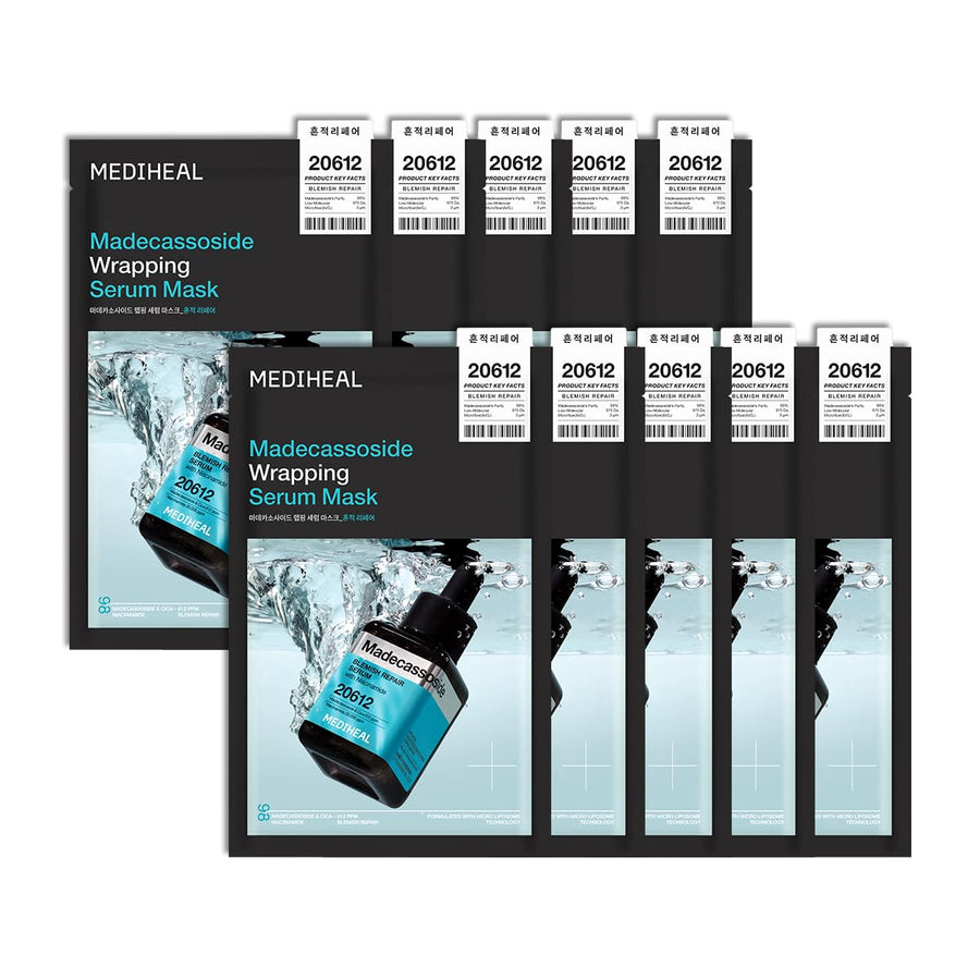 MEDIHEAL Madecassoside Wrapping Serum Mask 1