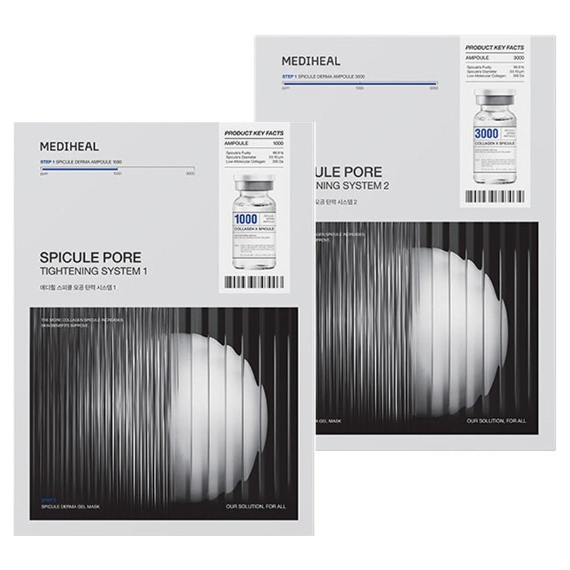 MEDIHEAL Spicule Pore Tightening System 2 4Pcs Health & Beauty