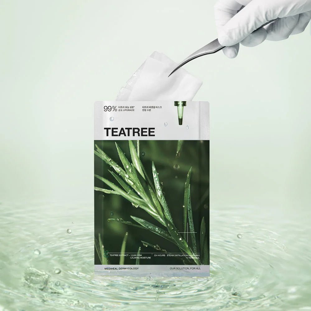 MEDIHEAL Teatree Essential Mask Calming Moisture 10Pcs Health & Beauty 2
